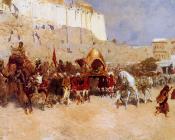 Wedding Procession-Jodhpur - 埃德温·罗德·威克斯